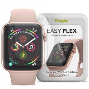 Apple Watch 4/5/6/SE (44mm) Ringke Easy Flex Antibakteriális kijelzővédő fólia