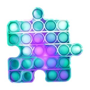 Magic Pop Anti stressz, színes stressz levezető puzzle darab, vegyes színekkel