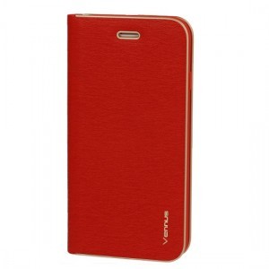 Samsung A22 5G Vennus Book fliptok piros