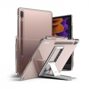 Samsung Galaxy Tab S7+ Plus Ringke Fusion Combo TPU PC Tok Clear, átlátszó