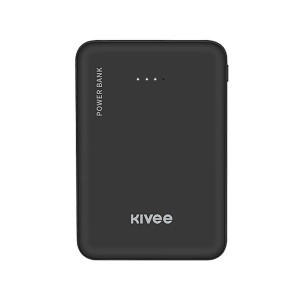 Kivee Powerbank 5000mAh (USB + Micro USB) fekete (KV-PT609)
