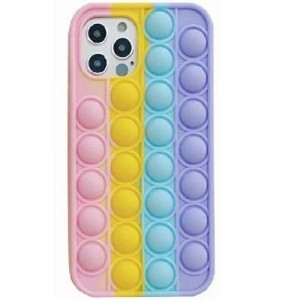 iPhone 13 Pro Max Push Bubble flexibilis tok több színű