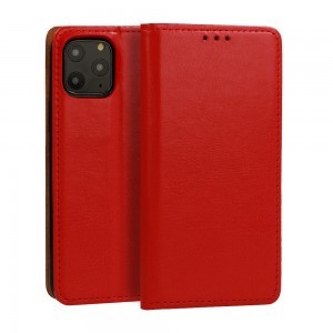 Samsung S21 FE Book Special bőr fliptok piros