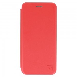 Samsung S21 FE Vennus Book Elegance fliptok piros