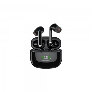 Awei TA8 TWS Vezeték nélküli bluetooth 5.2 fülhallgató fekete