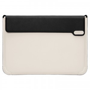 Nillkin Versatile laptop sleeve, táska 14'' 3in1 kihajtható támasszal és egérpaddal fekete/fehér - Vízszintes