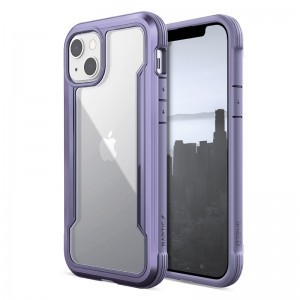 X-Doria Raptic Shield Pro iPhone 13 alumínium tok lila