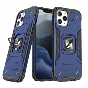 iPhone 13 Pro Max Wozinsky Ring Armor Case Kickstand telefontok kék
