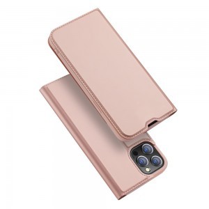 iPhone 14 MAX Dux Ducis Skinpro fliptok rózsaszín 