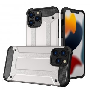 iPhone 13 Pro Max Hybrid Armor tok ezüst