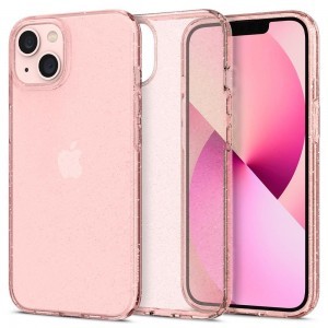 iPhone 13 Spigen Liquid Crystal tok Glitter Rose