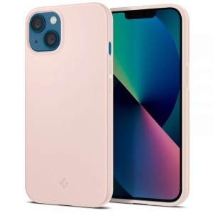 iPhone 13 Mini Spigen Thin Fit ultravékony tok rózsaszín (ACS03679)