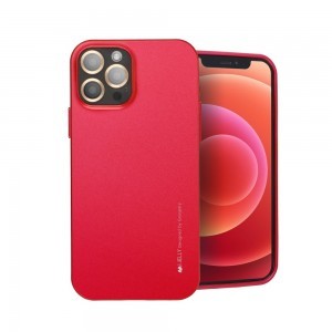 iPhone 13 Pro Max Mercury i-Jelly TPU tok piros