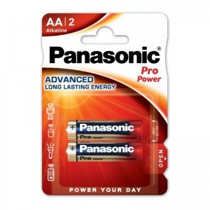 Panasonic Alkáli LR6 / AA Pro Power elem 2 db blister