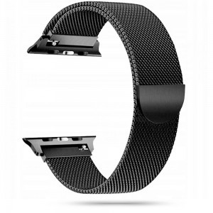 Apple Watch 4/5/6/7/8/SE/Ultra (42/44/45/49mm)) Tech-protect Milaneseband Óraszíj Fekete