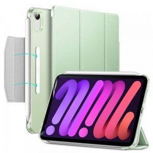 iPad Mini 6 2021 ESR Ascend Trifold tok világos zöld