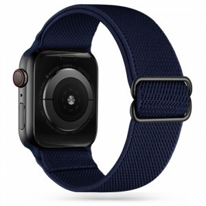 Apple Watch 4/5/6/7/SE (42/44/45 mm) Tech-Protect Mellow óraszíj tengerészkék