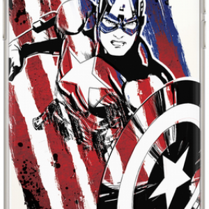 iPhone 13 Mini Marvel Amerika kapitány tok átlátszó