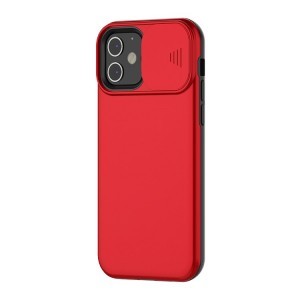 iPhone 13 Pro Max matt TPU tok kameralencse védővel piros (ip13-pro-max-tpu-lens-red)