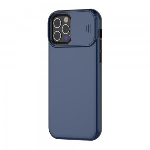 iPhone 13 mini matt TPU tok kameralencse védővel kék (ip13-mini-tpu-lens-blue)