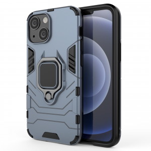 iPhone 13 Ring Armor tok kihajtható támasszal kék