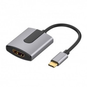 4Smarts Passzív USB Type-C - HDMI átalakító adapter fekete