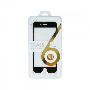 iPhone 13 / 13 Pro Kijelzővédő 5D üvegfólia fekete