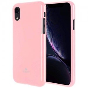 iPhone 13 Mini Mercury Jelly szilikon tok világos rózsaszín