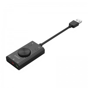 Orico multifunkciós USB 2.0 külső hangkártya, 10cm kábel