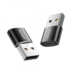 Joyroom Adapter USB-A - USB Type C fekete (S-H152)