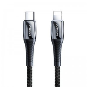 Joyroom USB Type C - Lightning kábel PD 20W 2.4A 1.2m fekete (S-1224K2)
