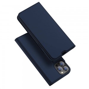 iPhone 13 Pro Max Dux Ducis Skinpro fliptok kék