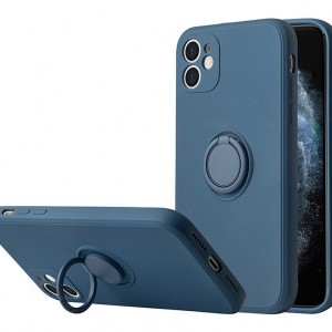 iPhone 11 Pro Vennus Silicone Ring tok kék