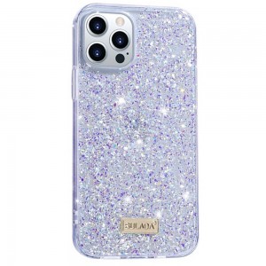 iPhone 11 Pro Sulada Luminous Glitter tok lila