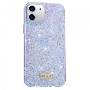 iPhone 12 Mini Sulada Luminous Glitter tok pink