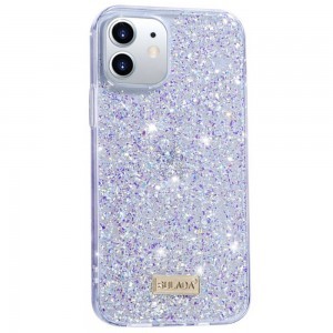 iPhone 12 Mini Sulada Luminous Glitter tok lila