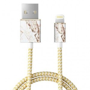 Ideal of Sweden USB - Lightning kábel 1m Carrara Gold