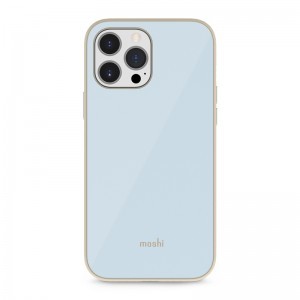 iPhone 13 Pro Max Moshi iGlaze prémium hibrid tok adriai kék