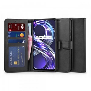 Realme 8i Tech-Protect Wallet 2 fliptok fekete