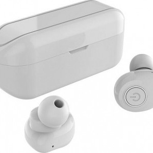 GJBY Vezeték nélküli bluetooth fülhallgató, fehér (TWS-02)