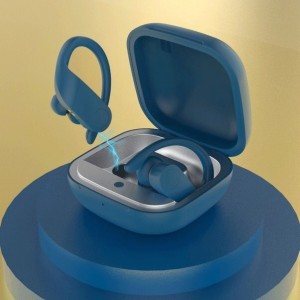 GJBY Vezeték nélküli bluetooth sport fülhallgató, sötétkék (TWS-08)