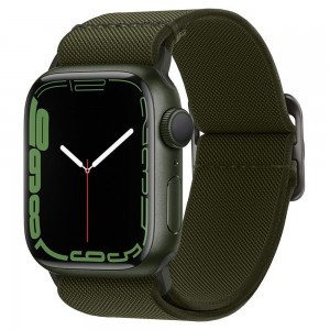 Apple Watch 4/5/6/7/SE (38/40/41 mm) Spigen Fit Lite óraszíj khaki