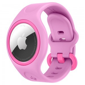 Apple AirTag Spigen Play 360 tok és csuklópánt rózsaszín