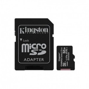 Kingston Canvas Select Plus MicroSDHC 32GB (Class 10), UHS-I Memóriakártya Adapterrel (SDCS2/32GB)