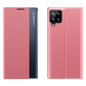 Samsung Galaxy A22 4G New Sleep Case fliptok pink