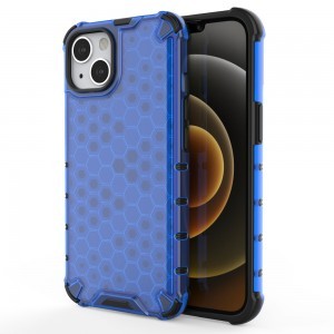 iPhone 13 Honeycomb armor TPU tok kék