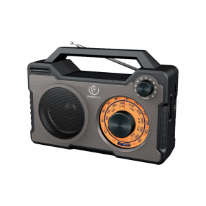 Rebeltec Bluetooth hangszóró Rhodes fekete, beépített FM rádióval