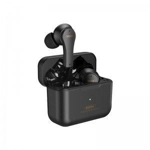 Remax TWS Bluetooth vezeték nélküli fülhallgató fekete