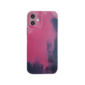 iPhone 13 Pro Max TPU tok színes mintával Alphajack (C1) lila rózsaszín