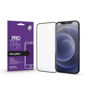 iPhone 13 Pro Max Xpro Nano Glass kijelzővédő fekete kerettel